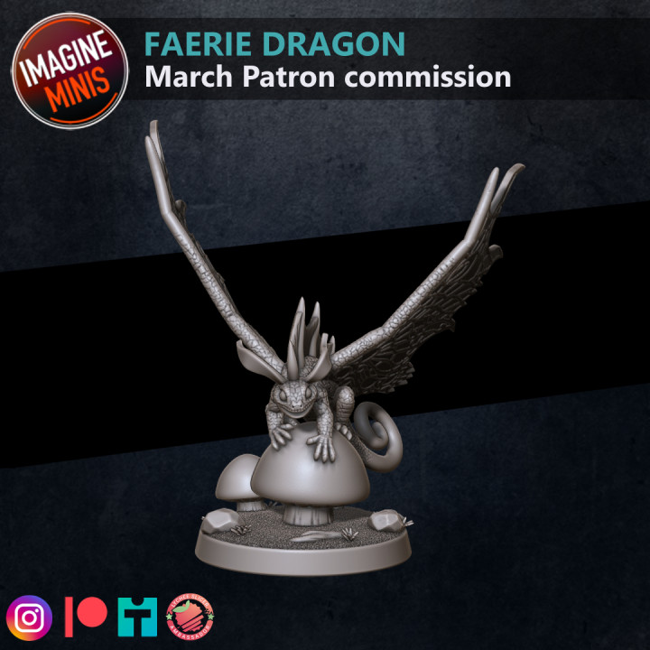 Loyalty Reward 03 Months - Faerie Dragon image