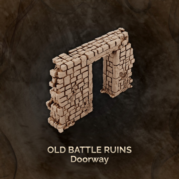 Old Battle Ruins - Doorway image