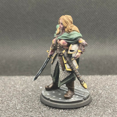 Picture of print of Elena, the Shieldmaiden (2 Versions)