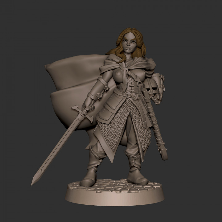 Elena, the Shieldmaiden (2 Versions) image