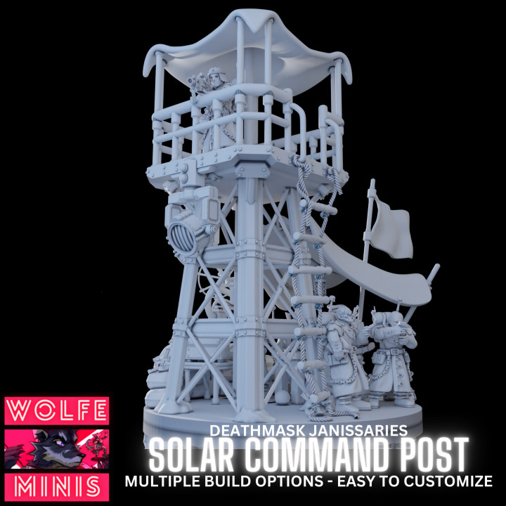 Solar-Pattern Command Post image