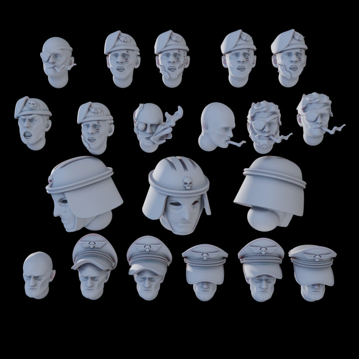 Deathmask Janissary Head Collection image