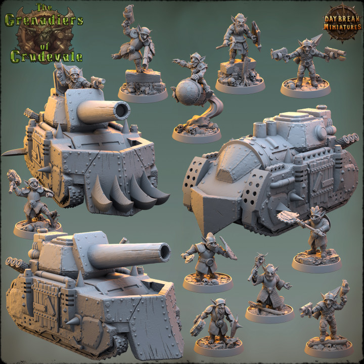The Grenadiers of Crudevale - COMPLETE PACK image