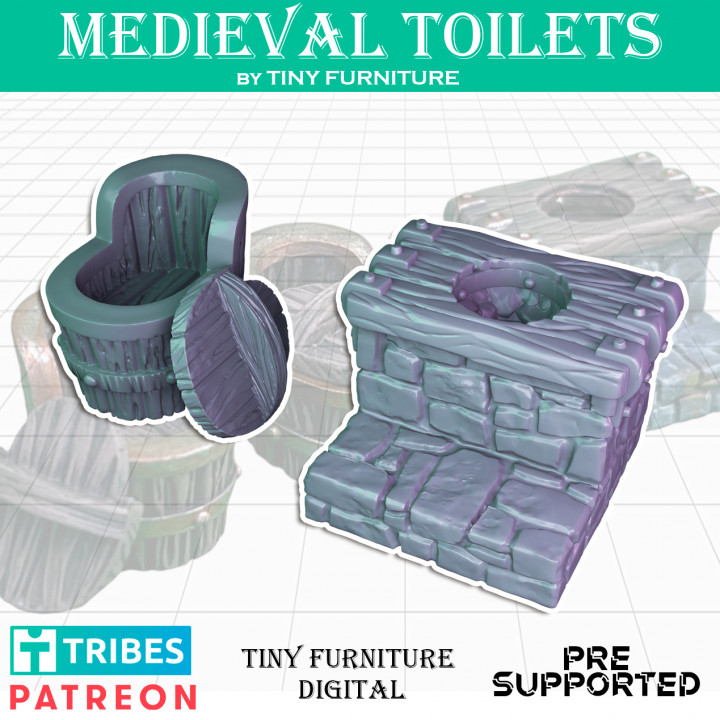 Medieval toilets