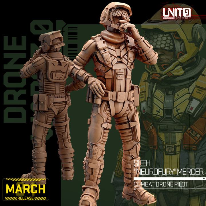 Cyberpunk models BUNDLE - Drone Wars 3.0 - (March24 release) image