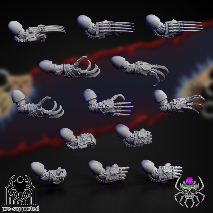 Nightmare Harbingers Battle Squad Claws (Bits) image