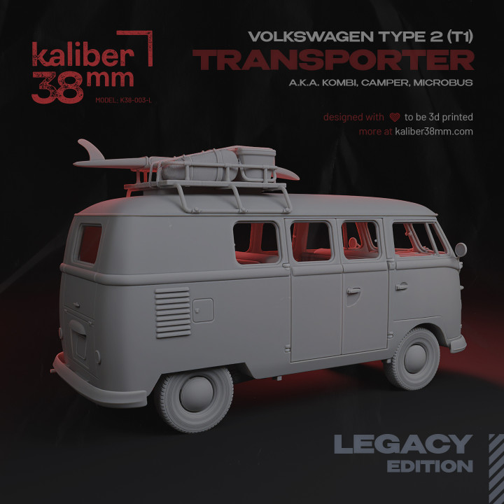Volkswagen Type 2 (T1) "Transporter" a.k.a. Kombi, Camper, Microbus | Legacy edition image