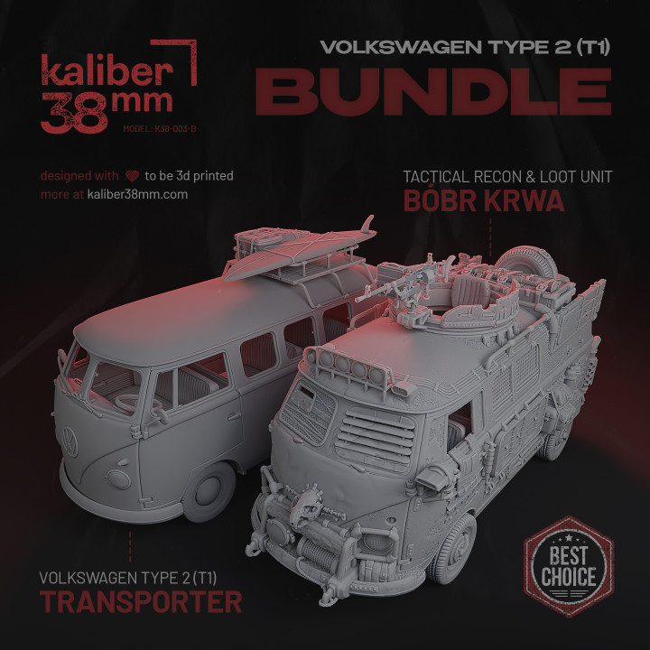 Volkswagen Type 2 (T1) "Transporter" | Legacy & Apocalypse Bundle image