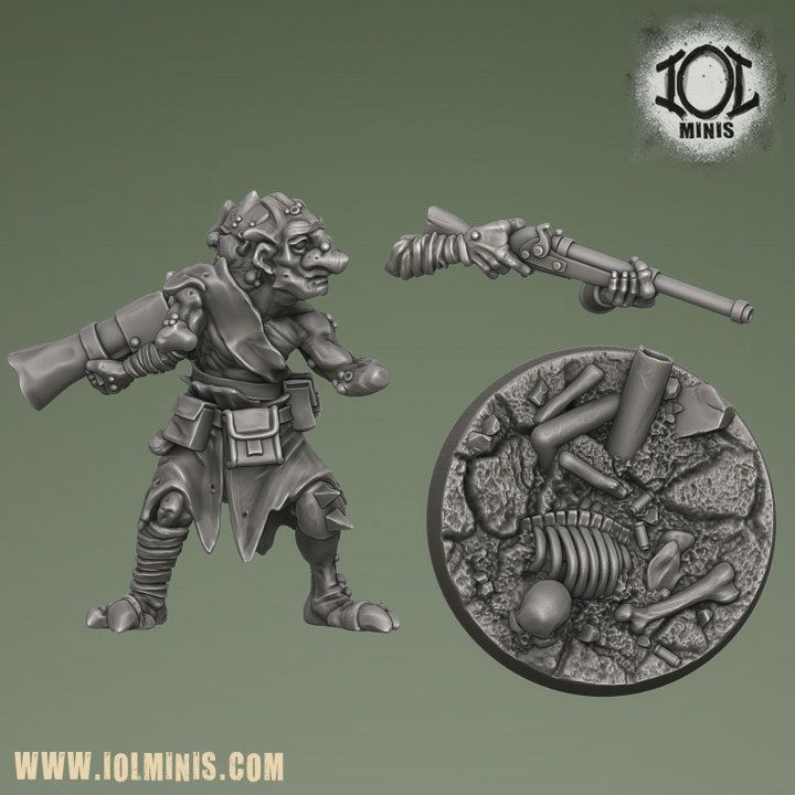 3D Printable Flipside the Mutant by Imitation of Life Miniatures