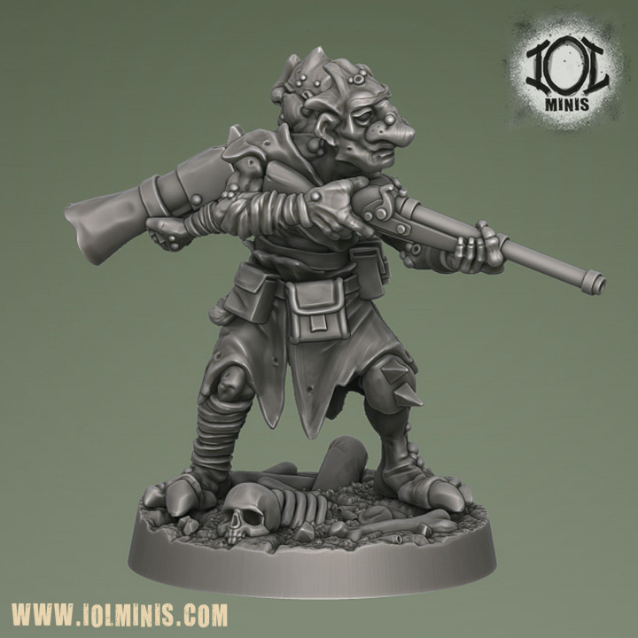 3D Printable Flipside the Mutant by Imitation of Life Miniatures