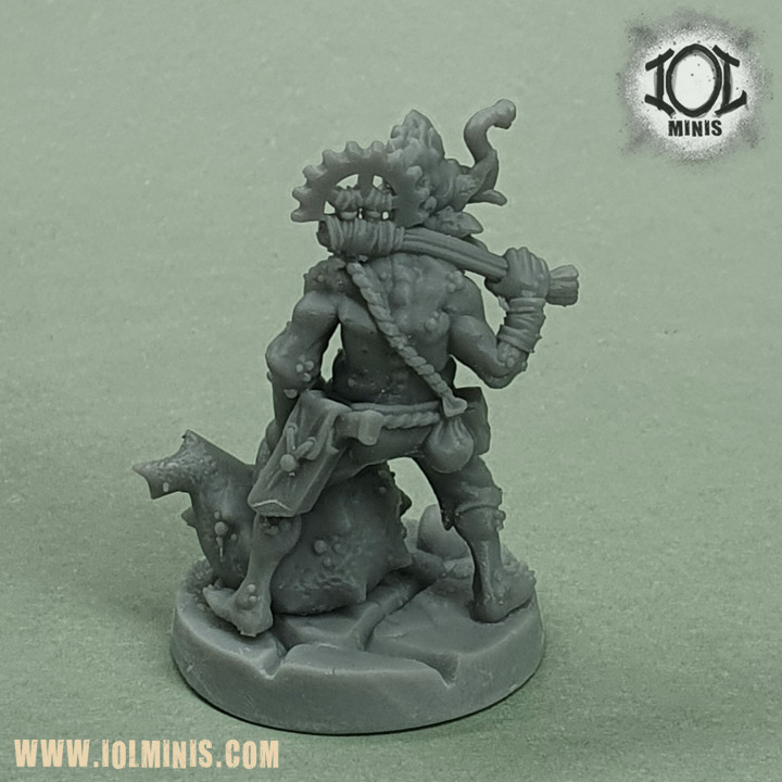 3D Printable Slapchop the Mutant by Imitation of Life Miniatures