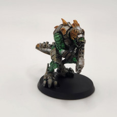 Picture of print of Saurian Starhost - Warrior - Free Preview
