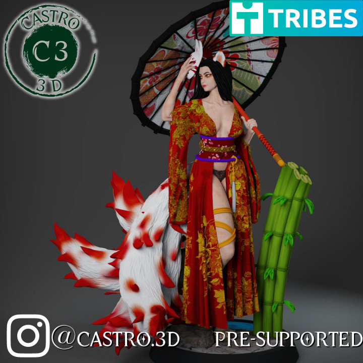 Kitsune - The Asian Fox-Woman image