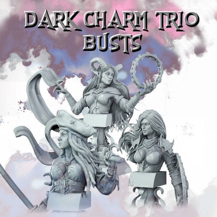 KL02 DARK CHARM TRIO BUSTS's Cover