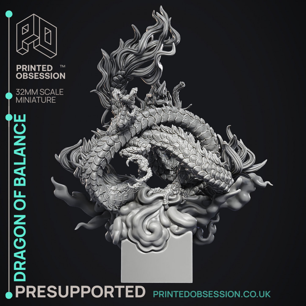 DRAGON D3 【美品】 大幅値下げ 3D Printable Dragon of Balance - Chinese Style Dragon