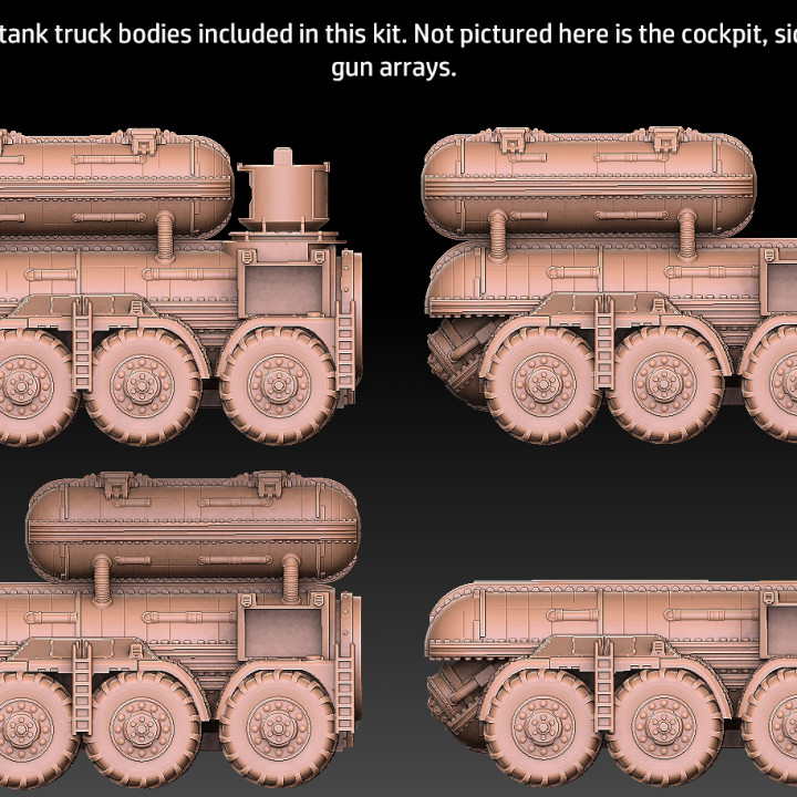 Sci-Fi Tank Truck image