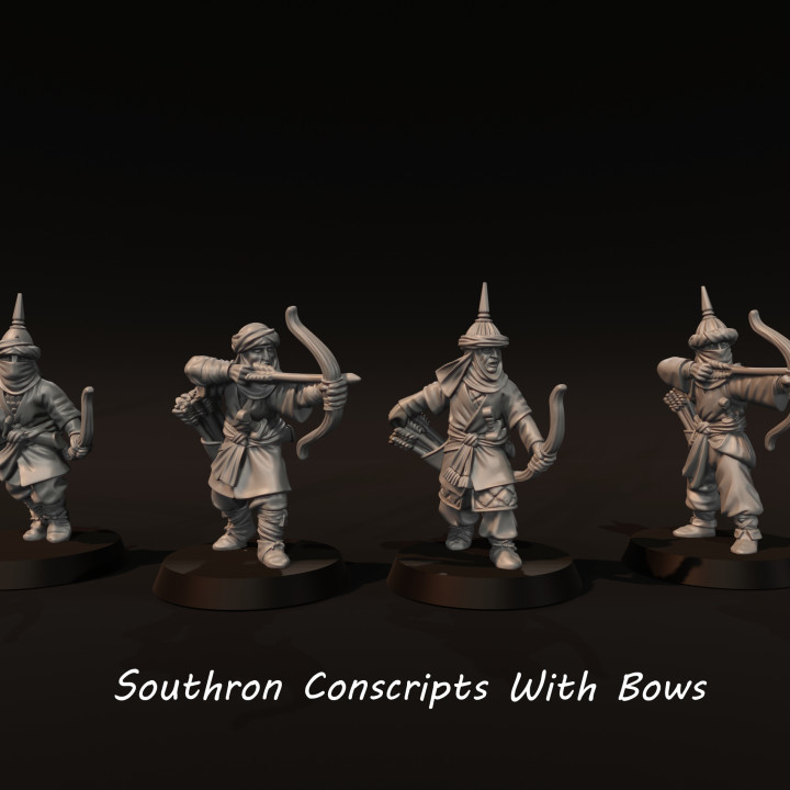 Southron Conscripts With Bows