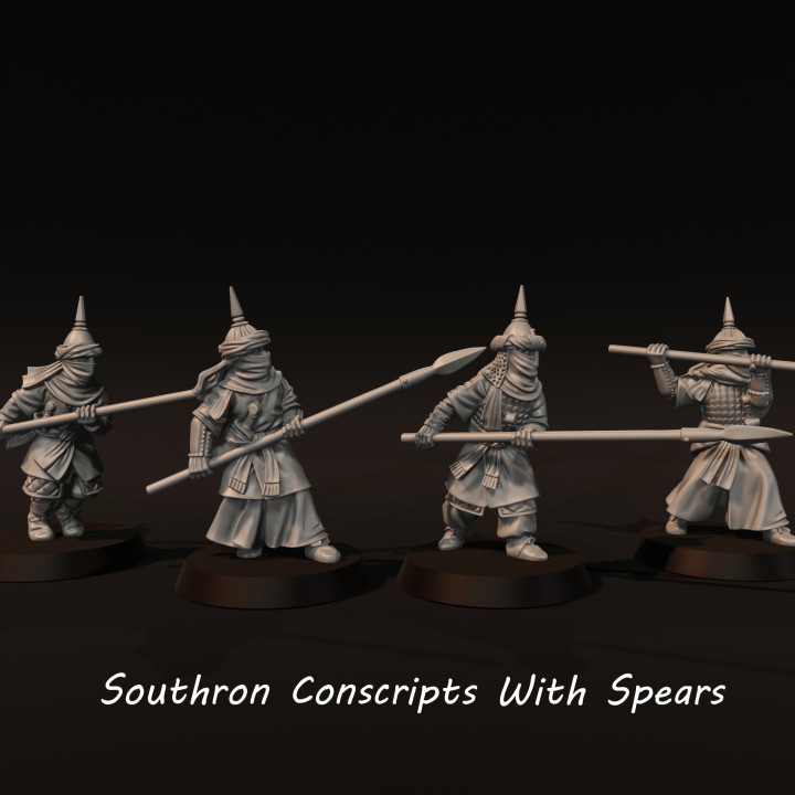 Southron Conscripts With Spears image