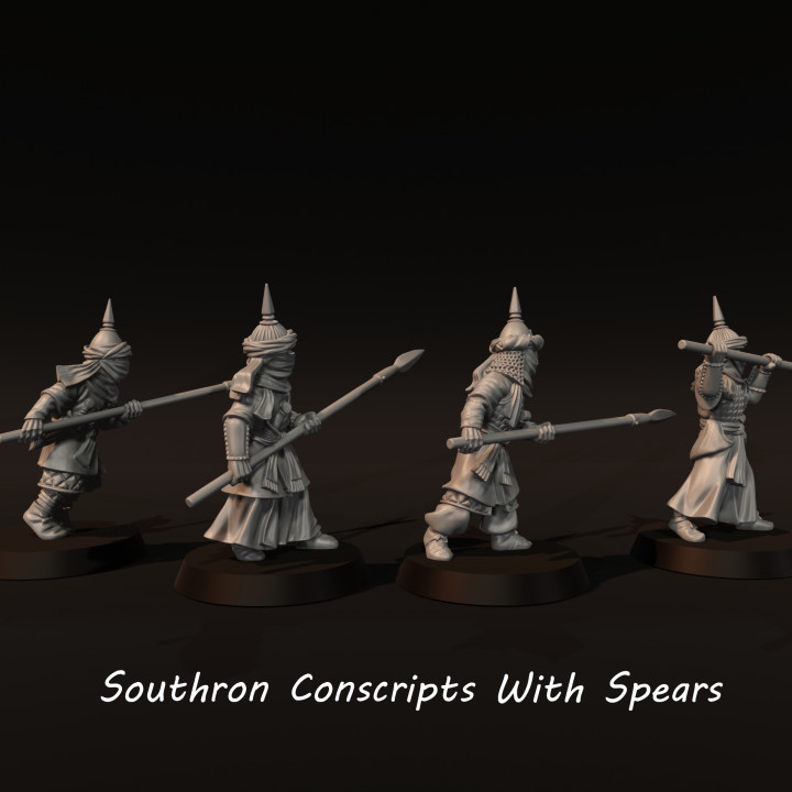 Southron Conscripts With Spears image