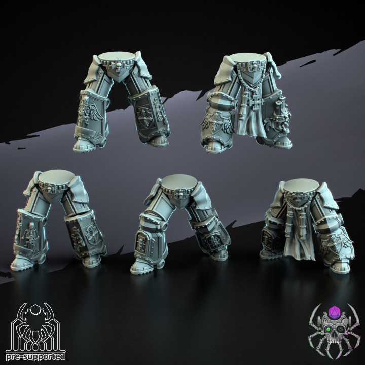 Demon Hunters Heavy Armor Squad Chests and Legs (Bits) image