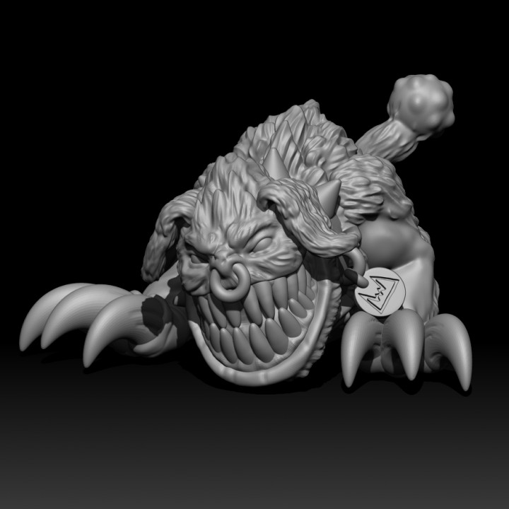 3D Printable The Prophets Squig by Trollet Miniatures