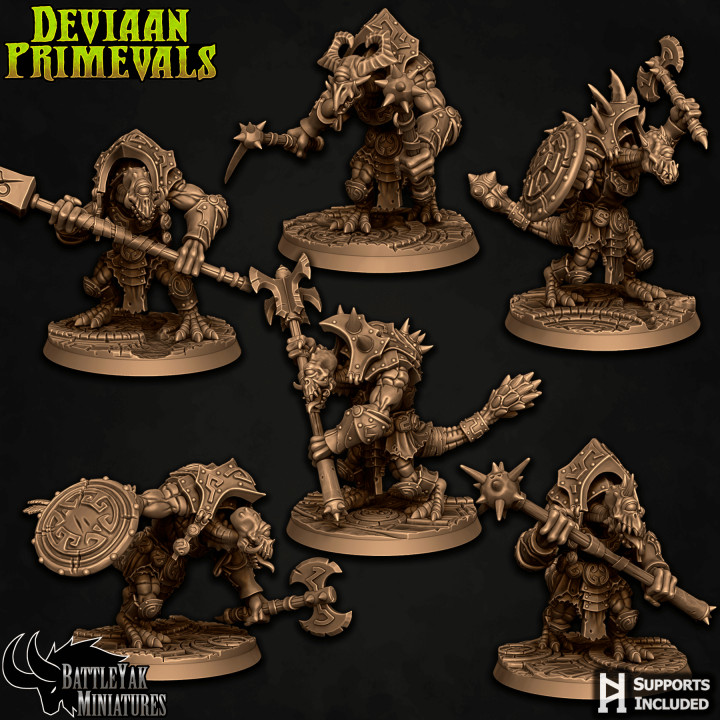 Deviaan Primevals Character Pack image