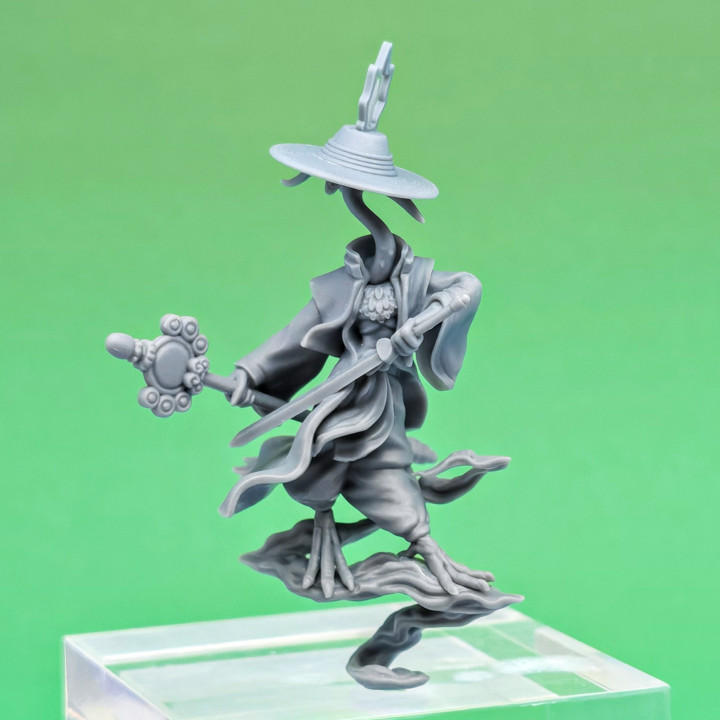Cranefolk Mystic Swordsman - LiuYi, Feixian Warrior (Pre-Supported) image