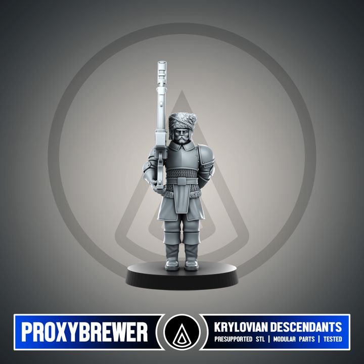 Free Model - Krylovian Descendants