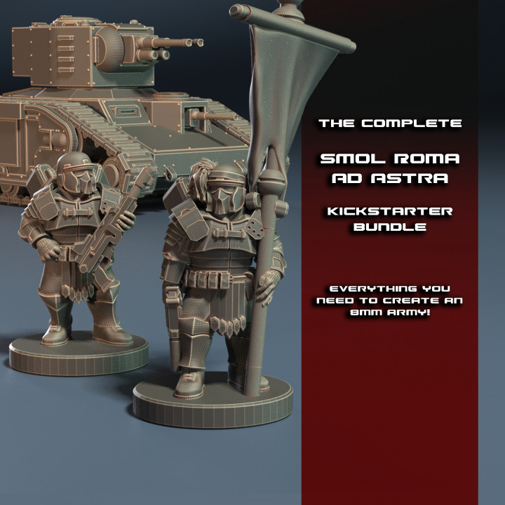 Complete Smol Roma Ad Astra Kickstarter Bundle - Presupported image