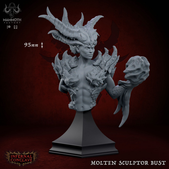 Molten Sculptor Bust image