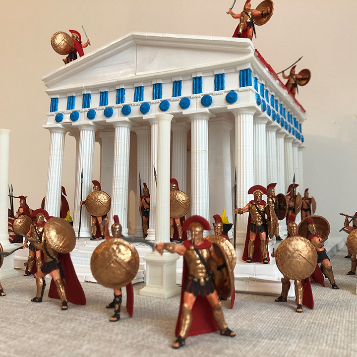 Greek temple modular