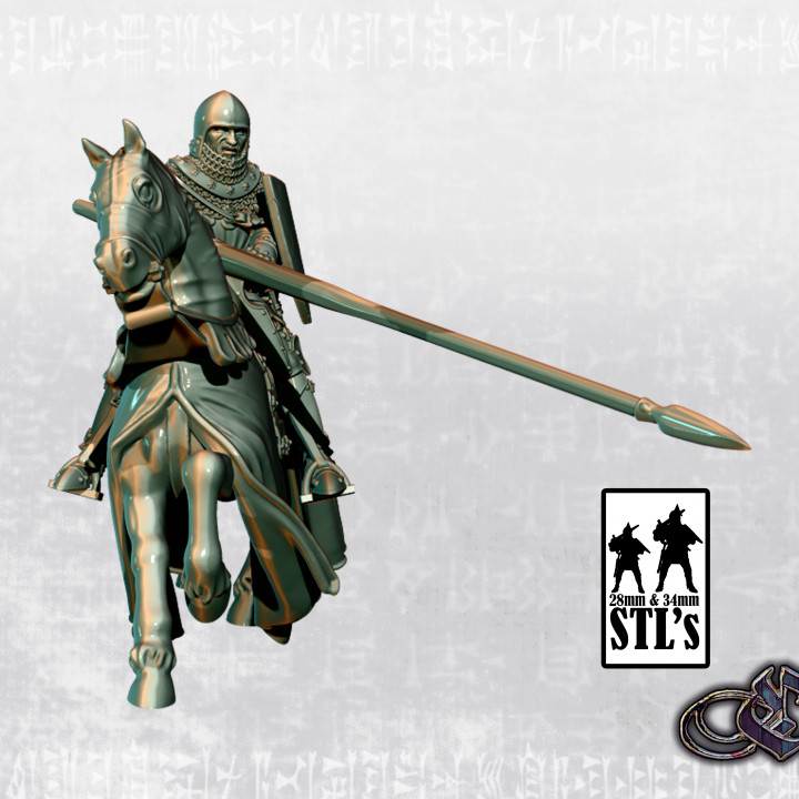 "German Knight on Horse" - Multi Head image