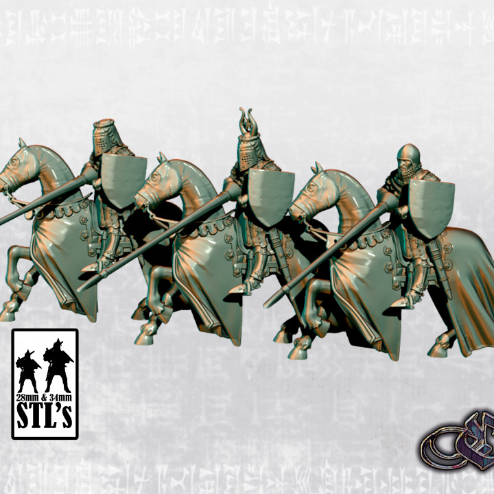 "German Knight on Horse" - Multi Head image