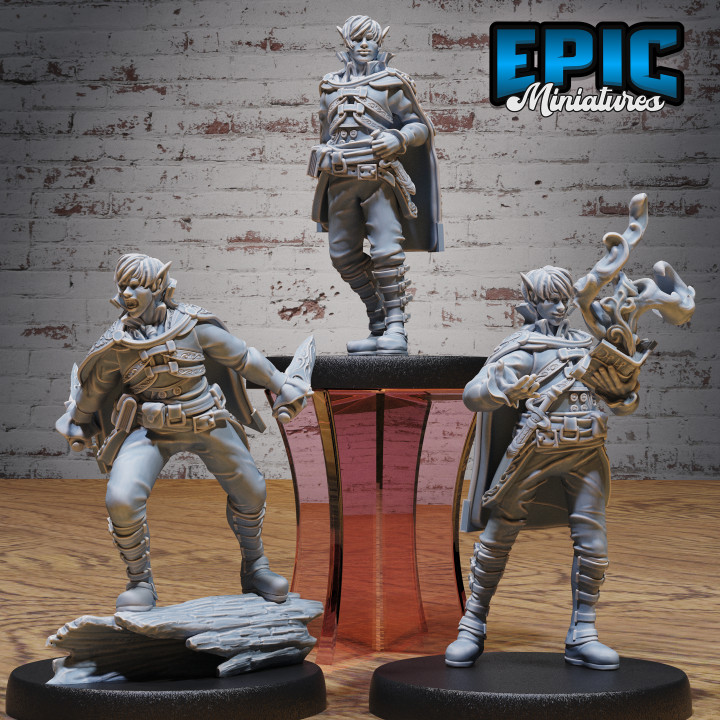 Mighty Heroes Set / Adventurer & Merchant Encounter / Beginning Player City Collection / Pre-Supported image