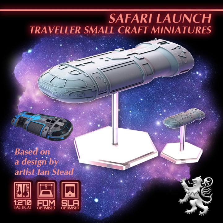 Ian Stead - Traveller Safari Launch Miniature image