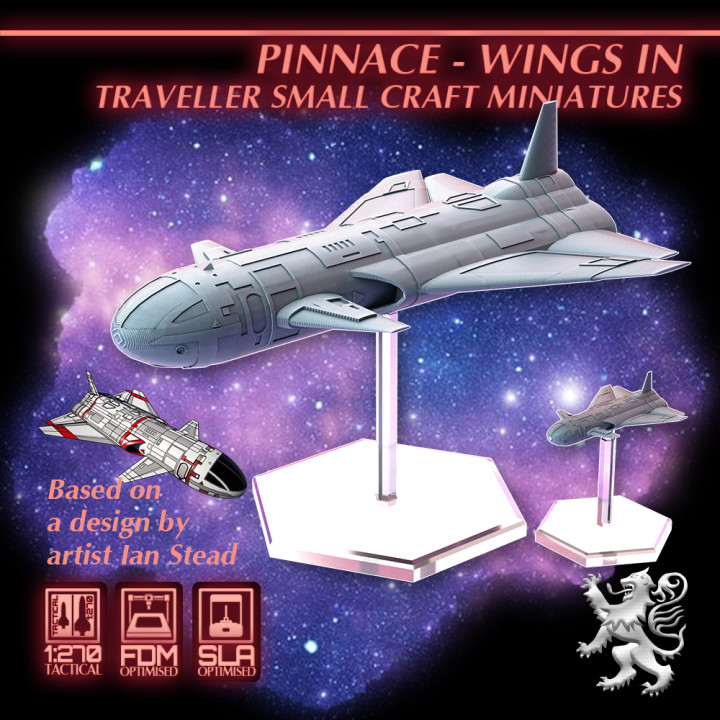 Ian Stead - Traveller Pinnace - Wings In Miniature image