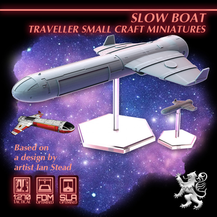 Ian Stead - Traveller Slow Boat Miniature image