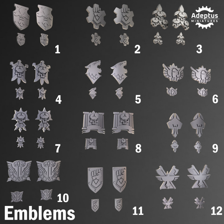 Logo kit - Imperial Guard/ Renegades and Heretics.