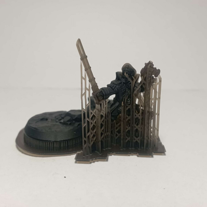 3D Printable Commissar Flavius Strongwill by dakkadakka.store