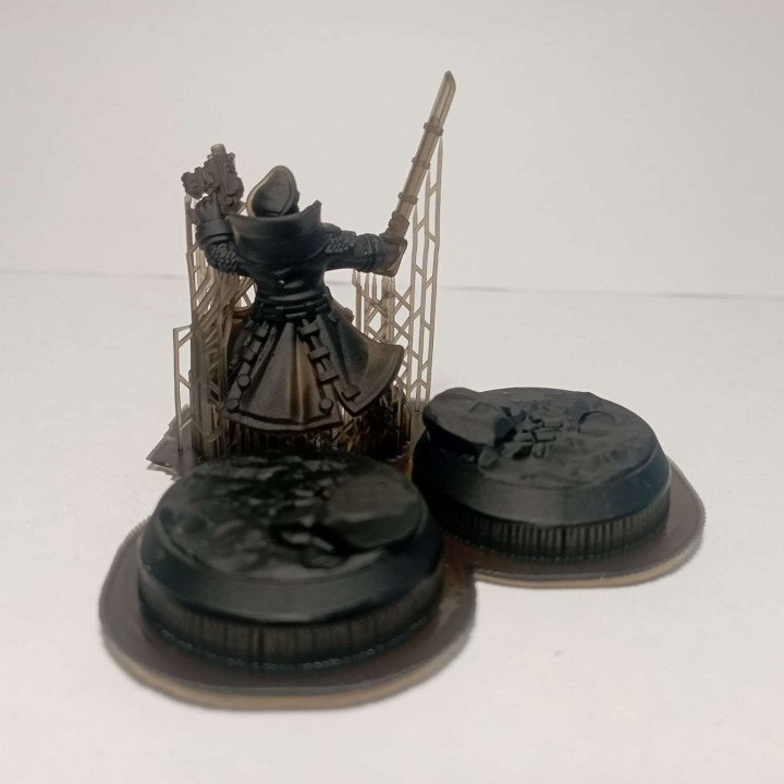 3D Printable Commissar Flavius Strongwill by dakkadakka.store