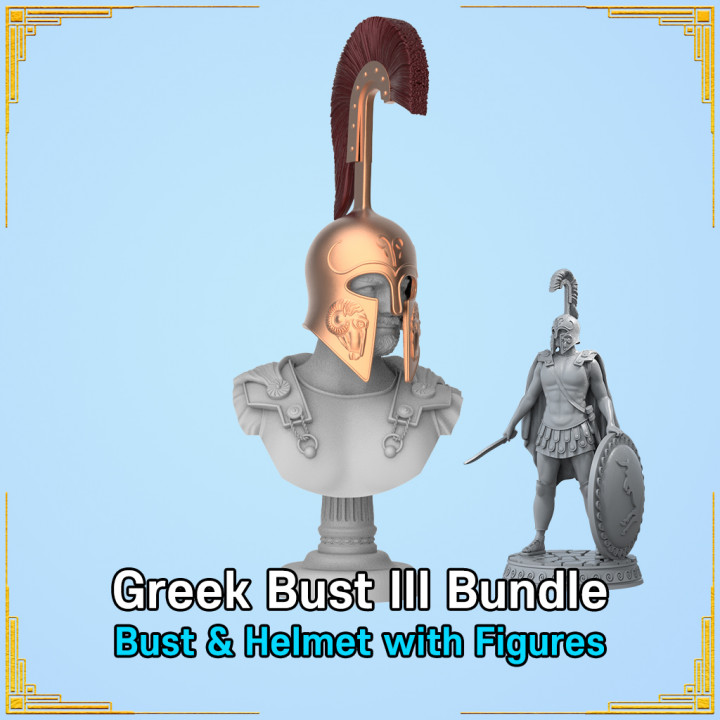 Greek Bust III Bundle image