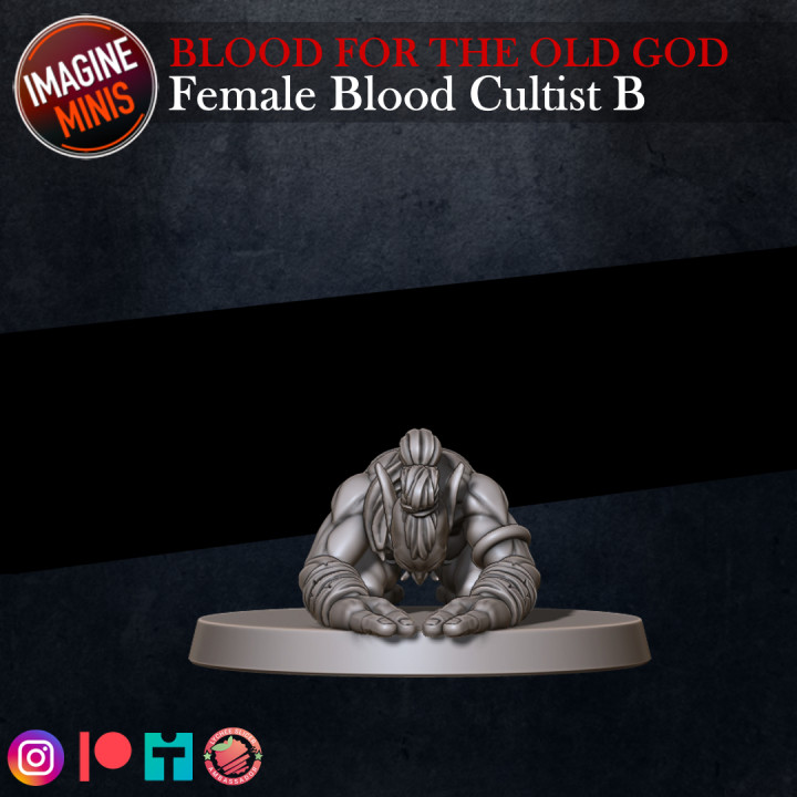 Blood For The Old God - Female Blood Cultist B image