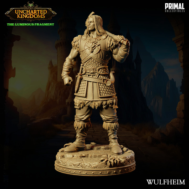 3D Printable Barbarian - Wulfheim - April 2024 - Uncharted Kingdoms by ...