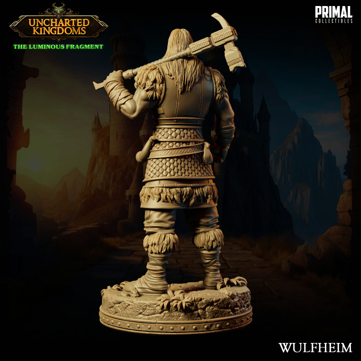 3D Printable Barbarian - Wulfheim - April 2024 - Uncharted Kingdoms by ...