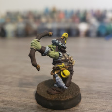 Picture of print of Steppe Goblin with bows- Highlands Miniatures
