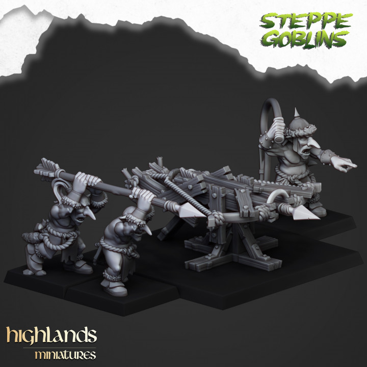 Steppe Goblin Big Crossbow - Highlands Miniatures image