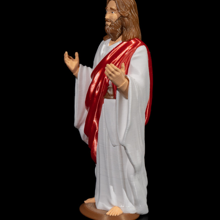 3D Printable Jesus Christ by Stlflix