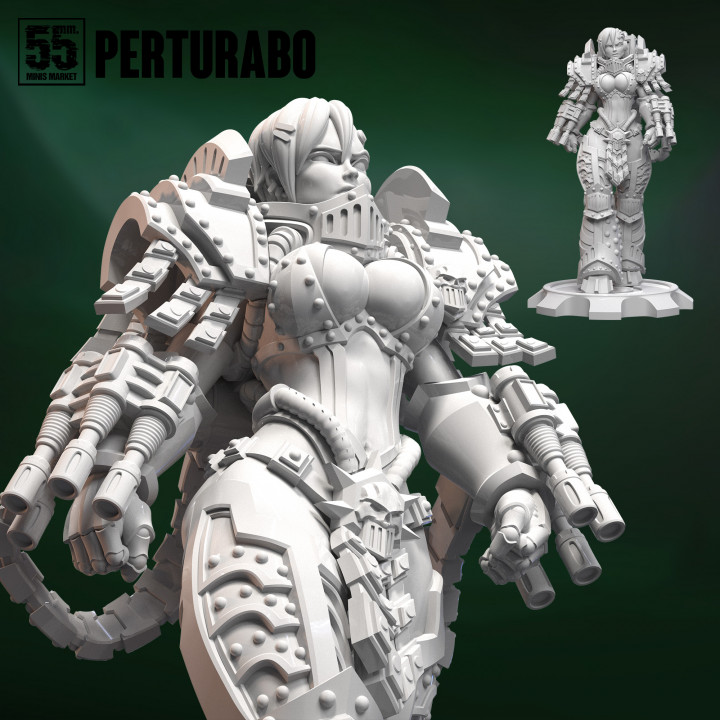 Perturabo (Lady of Iron by CNMBWJX )