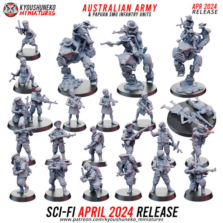 April Sci-Fi 2024 Release - Australian & Papuan Army image