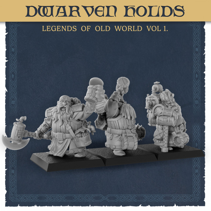 Dwarven Holds - Legends of Old World vol1. Campaign - MyMiniFactory